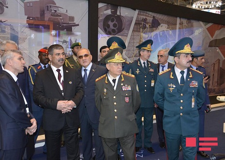 Azerbaijan represented at IDEX-2015 - PHOTOS